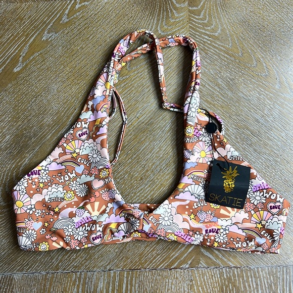 Skatie Other - SKATIE Love Adjustable Bikini Top XL